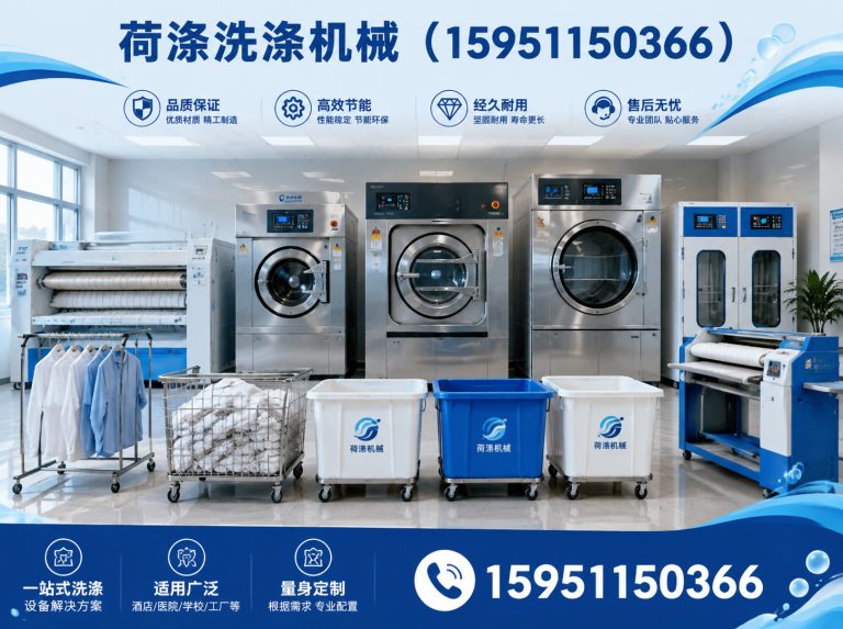 泰兴市布草洗涤设备展示图